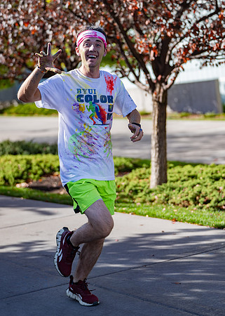 BYUI Color Run During Spirit Week