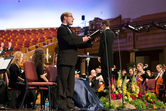 The BYU-Idaho Music department presents "How Beautiful Upon the Mountains", sacred music composed by Daniel Gawthrop, performed in SLC.