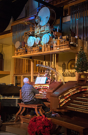 University Relations Christmas Party at Jim Clark's Magical Music Barn.