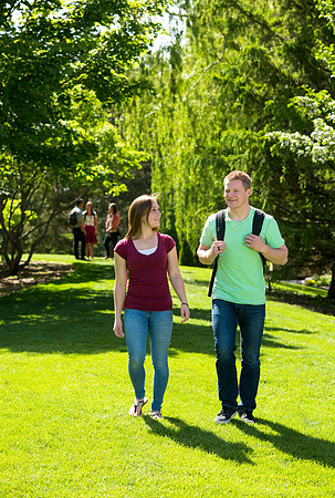 Student models for the Be Smart brochure cover.