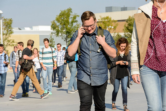First day of school, Fall Semester, September 2014