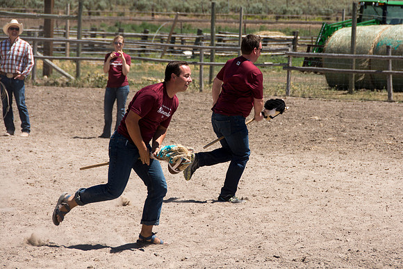 Dance Alliance tour through Wyoming Colorado and South Dakota. An enjoyable day at the "Homeplace" the ranch of the Pope family in Cokeville, Wyoming.