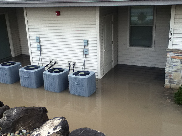 July 15, 2014 Over an inch of rain in less than an hour created a flash flood through Rexburg streets, through a few BYU-Idaho buildings and also flooded several students basement apartments. The even