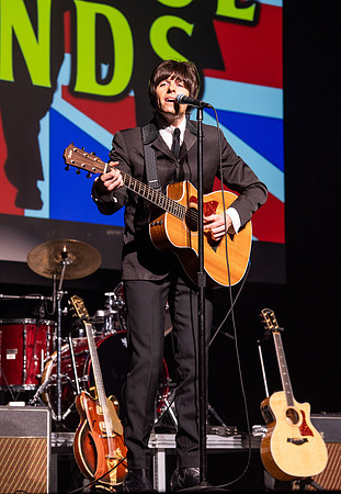 Beatles tribute band perfoms at BYU-Idaho.