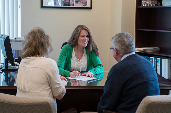 Beehive Credit Union marketing photos with Brent & Gaylynn Bean.