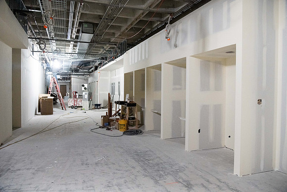 McKay Library Remodel Progress - April 2025