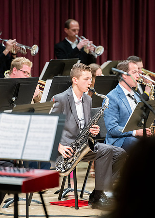 Performance of The Jazz Lab Band held at the Snow 181, directed by Dave Faires.