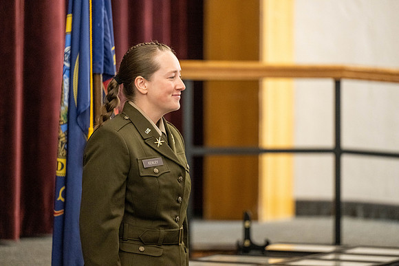 BYU-Idaho's, Reserve Officers' Training Corps Commissioning ceremonies.