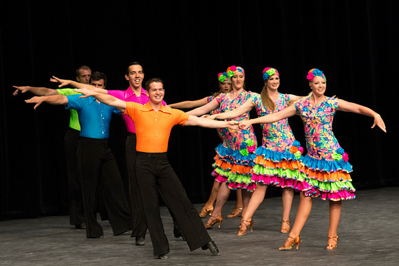 Dance performance in Green River Wyoming.