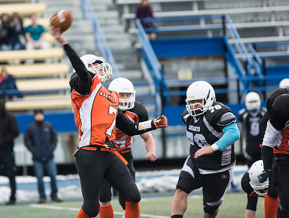 Competitive Football Championship game.