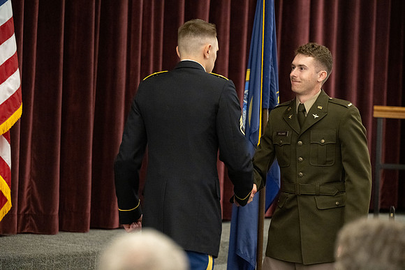 BYU-Idaho's, Reserve Officers' Training Corps Commissioning ceremonies.