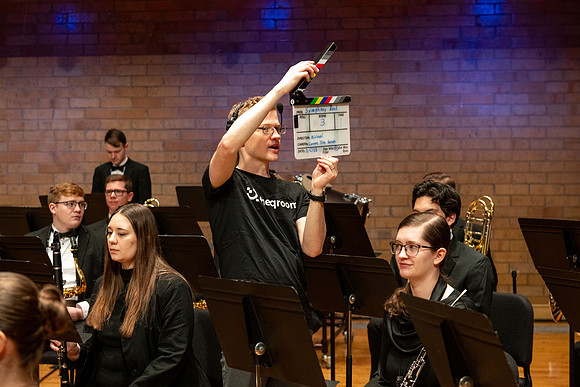 Another filming of the symphony band for promotion- Mar 2025