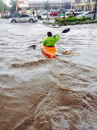 July 15, 2014 Over an inch of rain in less than an hour created a flash flood through Rexburg streets, through a few BYU-Idaho buildings and also flooded several students basement apartments. The even
