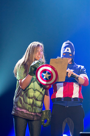 Get Connected puts on talent show for new students.