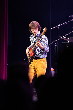 Jacob Kahlil gives a lively performance at BYUI, in the Hart Auditorium.