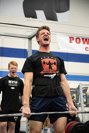 BYUI Power Lifting Competition