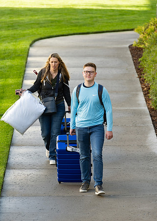 Student move in day for fall semester 2024