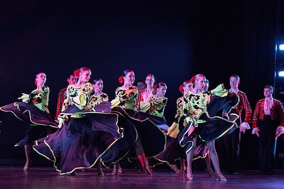 The BYU Ballroom Dance Company is one of the most distinctive university dance companies in the world. Based in Provo, Utah, the company consists of 32 dancers, all of whom are full-time students at B