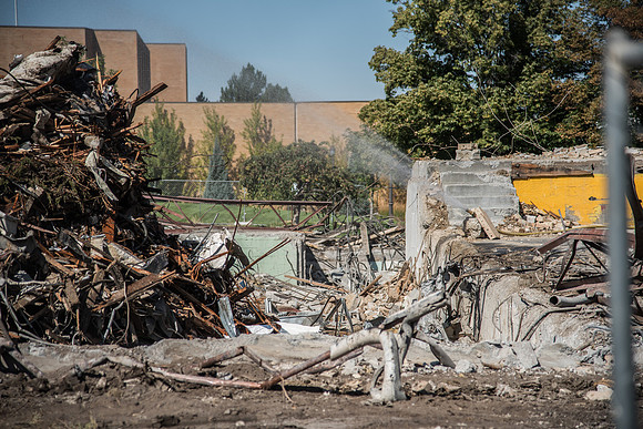 BYU-Idaho Kirkham Demolition. Summer Term