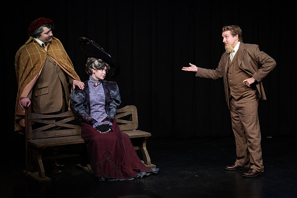 Promo pictures for the Theatre Department production, "Cherry Orchard". Winter 2020.