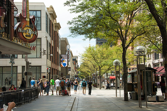 Denver Colorado, we enjoyed a tour of the US Mint and some free time at the 16th Street Mall.