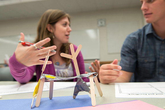 Business Management students learn some creative developement and thinking skills to prepare them for their IBC groups. The class is taught in a group effort by Craig Bell, Drew Eagar and Kent Lundin.
