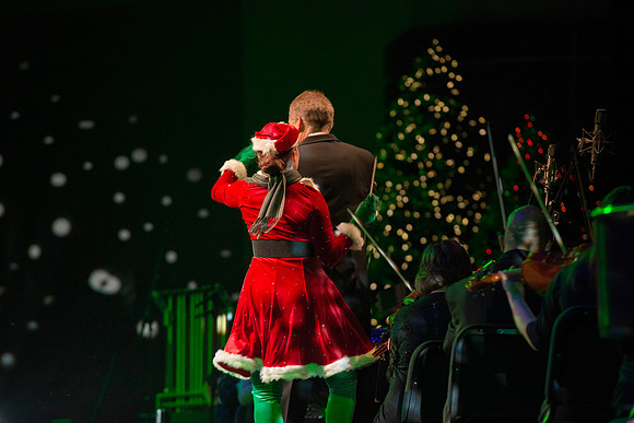 BYU-Idaho Choirs and Orchestra perform at A BYU-Idaho Christmas Concert featuring The King Singers.