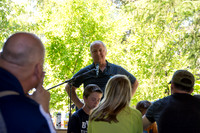 Former Rick's College Football players enjoy a picnic lunch with their families and connect with former teammates and coaches.