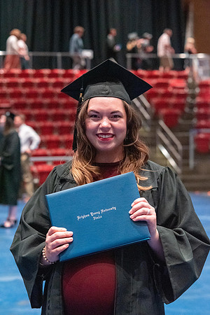 Graduates during convocation for the College of Performing and Visual Arts.
