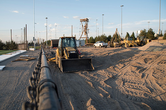 New Playing Fields are almost complete.