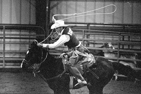 The main event was calf roping