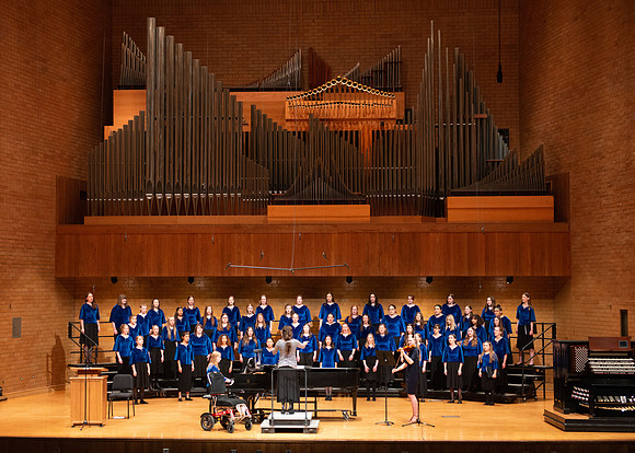 Hymn Festival held at the Barrus Concert Hall in the Snow Performing Arts Center.