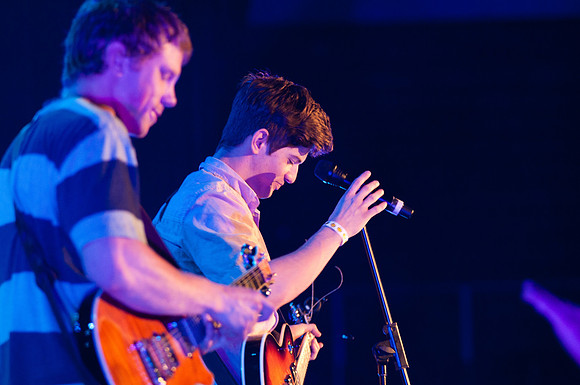 iCover student talent event where students perform covers to hit songs as well as participate in dance held after the show.