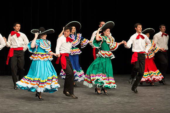 Dance performance in Green River Wyoming.