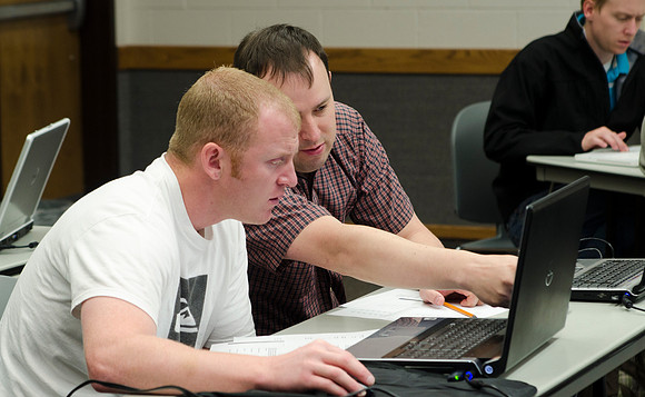 Business Management 457 class taught by Kevin Shiley works with real clients to learn marketing strategy.