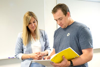 Accounting class taught by Jamie Austad.
