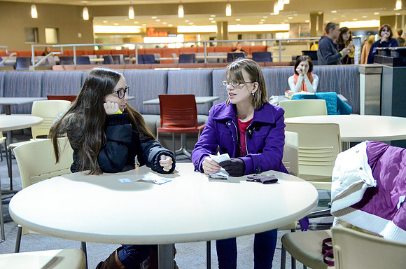 Students new and old come to play and make new friends.