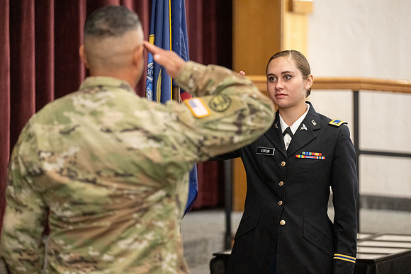 BYU-Idaho's, Reserve Officers' Training Corps Commissioning ceremonies.