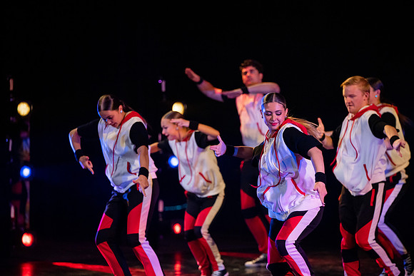 BYUI students dance in Extravadance during the Spring 2021 semester.
