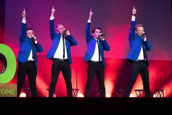 BYU Vocal Point performs at BYU-Idaho's Power to Become.