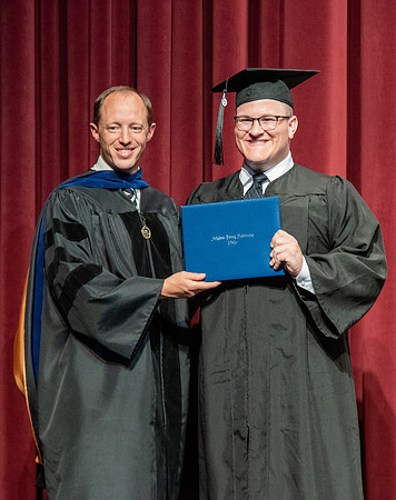 Graduates during convocation of the College of Physical Sciences and Engineering.