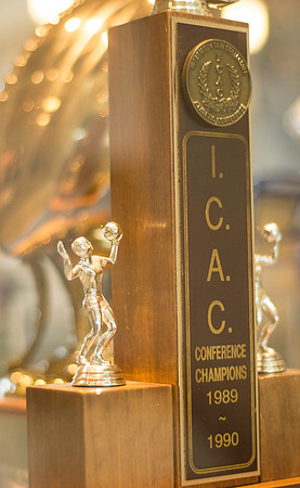 Put in before the end of Fall 2013 Semester, trophy cases in Legacy Hall highlight Ricks College Athletic program and Spirit of Ricks.