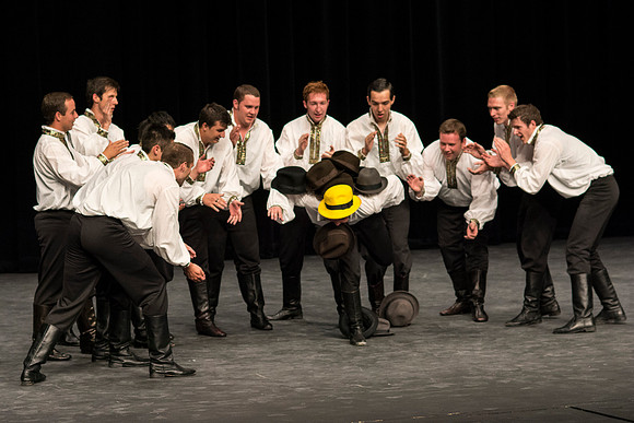 Dance performance in Green River Wyoming.