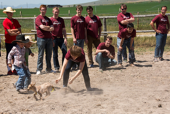 Dance Alliance tour through Wyoming Colorado and South Dakota. An enjoyable day at the "Homeplace" the ranch of the Pope family in Cokeville, Wyoming.