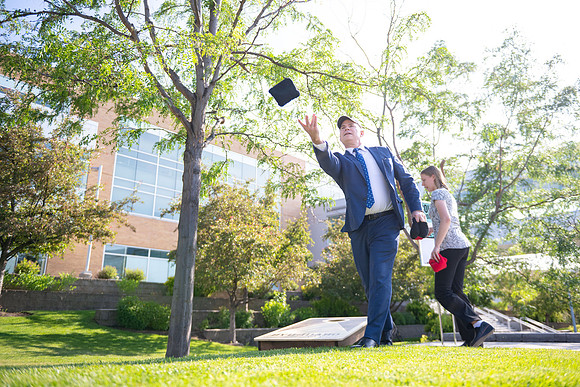 Marketing Department annual Corn Hole BBQ - June 2025