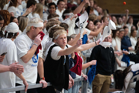 BYUI vs BYU Basketball Game - Feb 2025