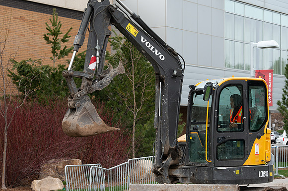 Sidewalk Replacement at the Manwaring Center.