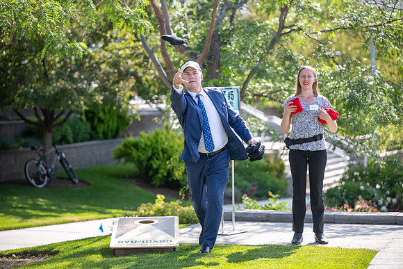 Marketing Department annual Corn Hole BBQ - June 2025