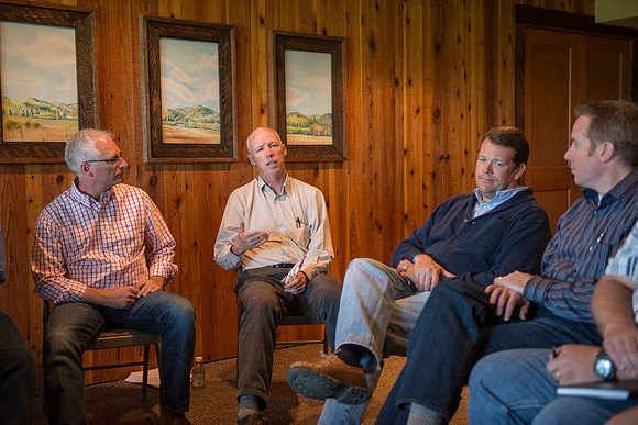 Retreat for College Deans and Department Chairs at the Sky Mountain Lodge.