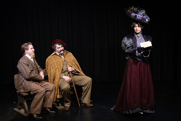 Promo pictures for the Theatre Department production, "Cherry Orchard". Winter 2020.